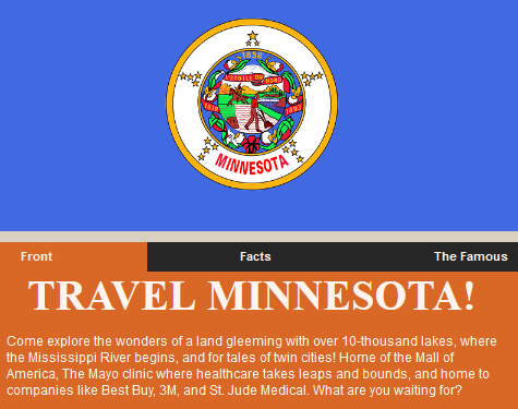 Travel Minnesota website thumbnail